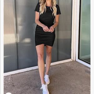 Black tshirt dress (bodycon)